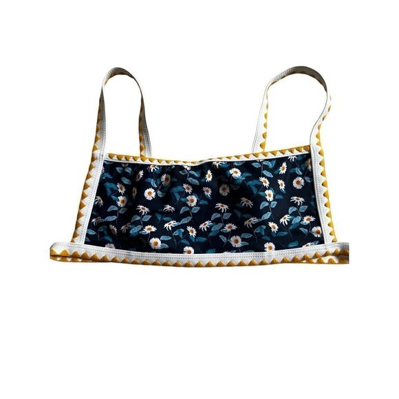 ZAFUL Crochet Trim String square swim Top size 8 - Picture 4 of 4